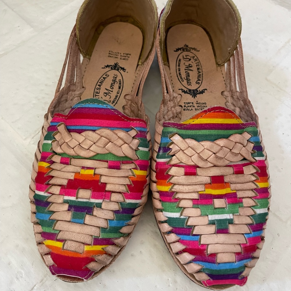 Huraches made in Oaxaca, Mexico